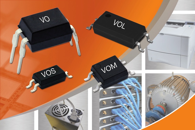Vishay’s 4 pin low-current mini optocouplers now available from TTI
